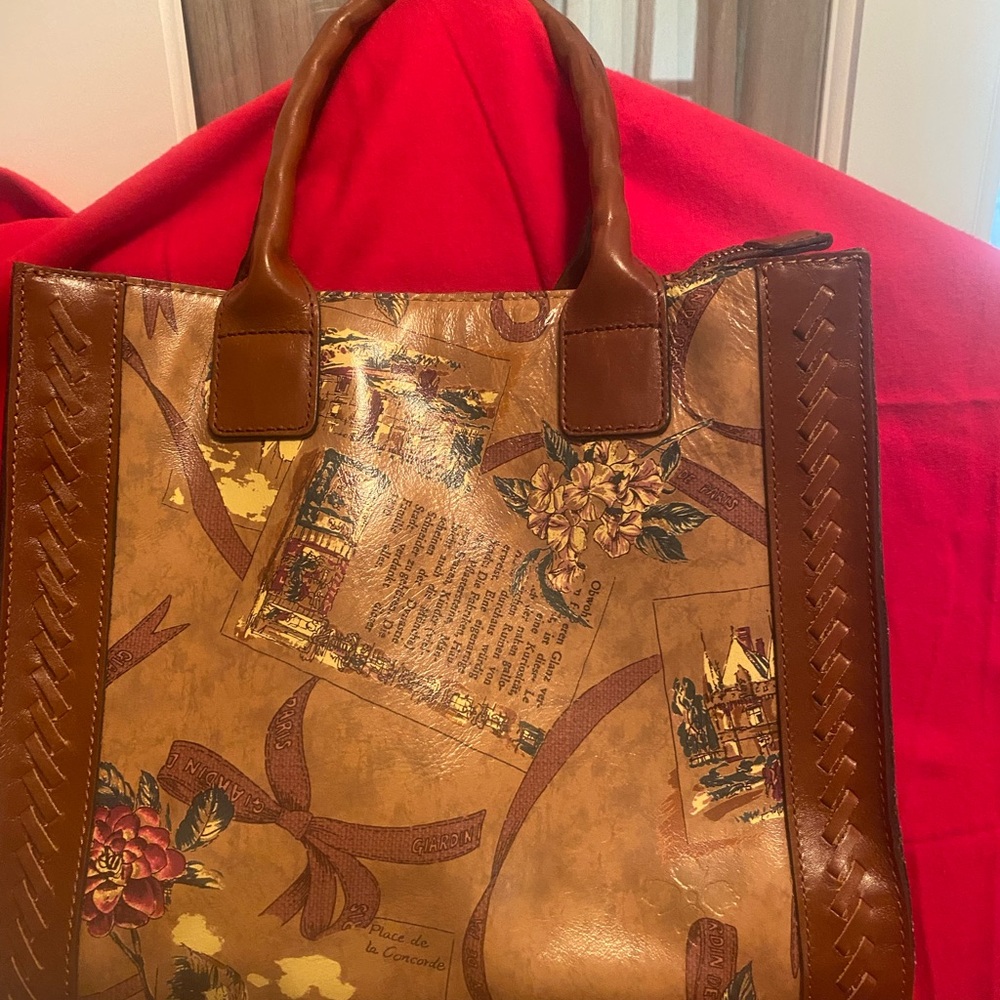 Patricia Nash beautiful bag with card wallet - Picture 2 of 11